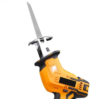 China Wood Saw Power Tools 21v Li-in Battery Cordless Saws Household Outdoor Mini Portable Logging Reciprocating Saw for sale