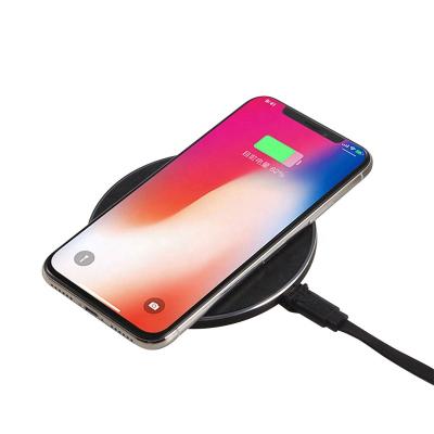 China Mobile Phone With Function Qi Metal Wireless Charging Wireless Charger For Apple 12 Mobile Phone 10W Fast Wireless Charger for sale