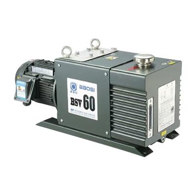 China Commercial Buildings HIGH VACUUM TWO-STAGE BIPOLAR OIL VANE ROTARY VACUUM PUMP BSV60 for sale