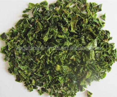 China Dry dehydrated green paprika for sale