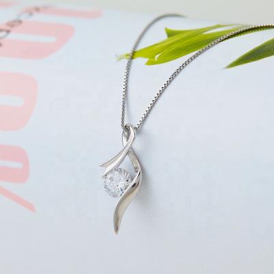 China FASHIONABLE 925 Sterling Silver Charm Xuping Necklace Crystal Jewelry for sale