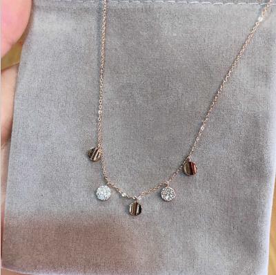 China FASHIONABLE Factory Wholesale Low Price Gold Plated Cooper Necklace for sale