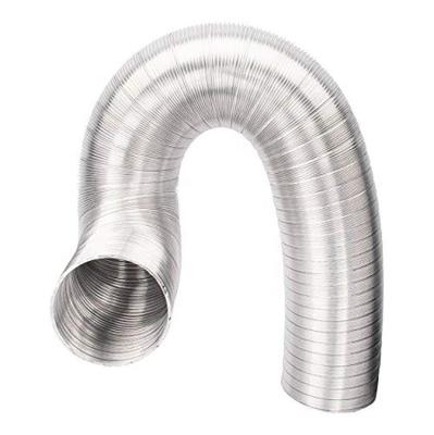 China 150mm Flexible Semi Rigid Aluminum Metal Duct for AC for sale