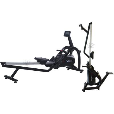 China Universal Commercial Luxury Single Levels Resistance 8 Slide Rail Douli Magnetic Rowing Machine With Heavy Capacity for sale