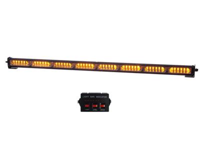 China Emergency Amber Traffic Advisor Lights for Police Cars , 48W signal light bars for sale