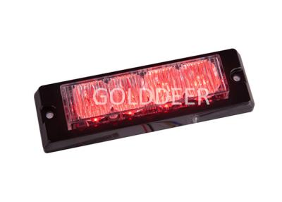 China Red Flash 4 Watt LED Lighthead 50000H Portable Truck Strobe Lights for sale