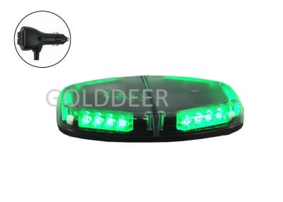 China 355mm LED Green Mini Lightbar 24W Magnetic Mounting with Cigar Plug for sale