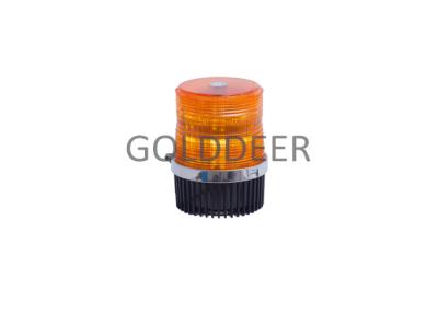 China Aluminum 10W LED Amber Beacon , Compact 12V Led Revolving Light for sale