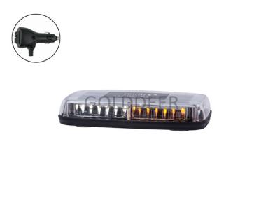 China 360mm Reflector 36 W Led Amber Mini Light Bar Magnetic Screw Installation for sale