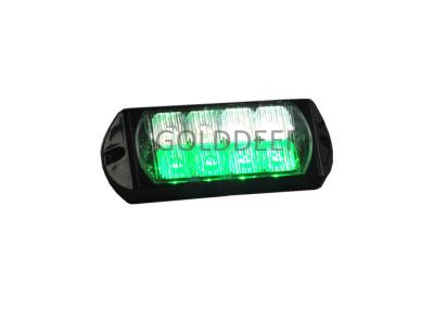 China 9 - 30V 8W LED Lighthead , Green White Auto Strobe LED Grille Light for sale