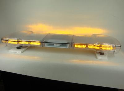 China 1200mm Amber Geleide Lightbars 16 Modules met Sirene en Spreker Te koop