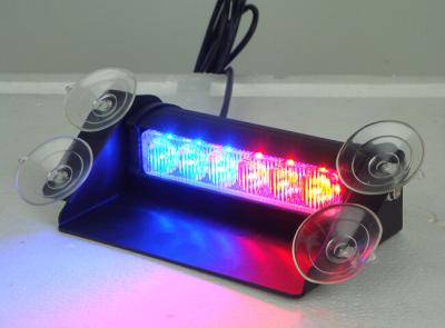 China Soporte de parabrisas llevado auto del piloto de la rociada de 6 LED con el visera en venta