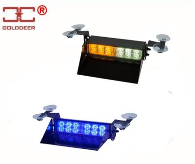 China 12W luz ambarina del visera del blanco LED, luces del estroboscópico de los coches LED de la emergencia para remolcar en venta