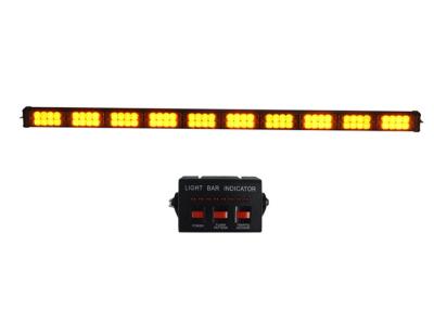 China Trucks LED Narrow Stick Traffic Advisor LED Directional Warning Lights Bar Amber for sale