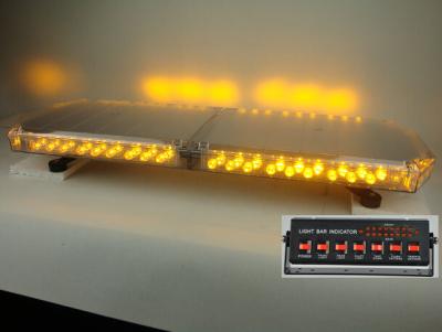 China 900mm Amber LEIDENE Lightbars met 15 Geklets van de Soortenflits, de waarschuwingslichten van het voertuiggevaar Te koop