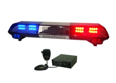 China Completamente - la barra sellada del piloto de IP53 LED, vehículo policial llevó luces del azul de la emergencia en venta