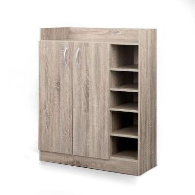 China Nordic Flip Door Shoe Cabinet Sale (The Other) Furniture Shoerack Box Modern Wooden Adjustable Organizer Storage Rack for sale