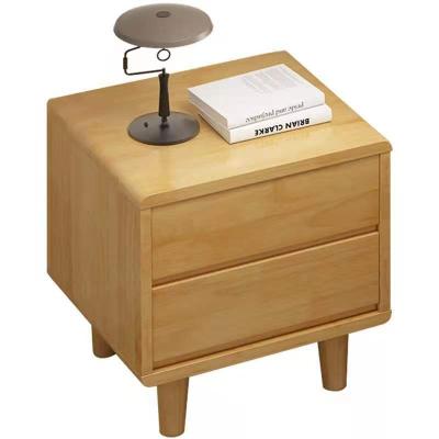 China Small modern wood bedside table nightstand night stand (other) adjustable home bedroom furniture for bedroom for sale