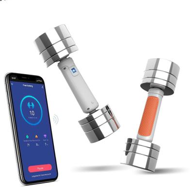 China Dumbbel gen2 plated dumbbell gym dumbbell stainless steel home adjustable smart dumbbell for sale