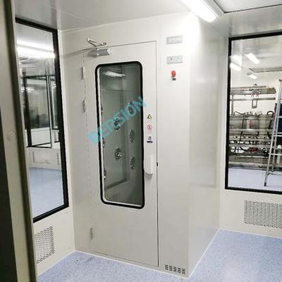 China Air Shower Surrounded by DERSION Factory High Efficiency Air Shower Room Air Circulation Clean Room for sale