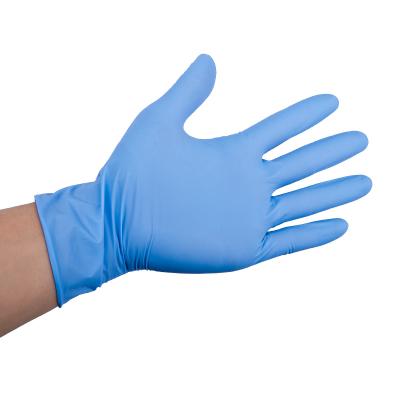 China Mechanic Protection Gloves Wholesale Black Nitrile Protective Equipment Blue NitrileGloves Clean Room for sale