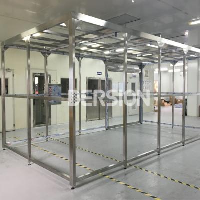 China Easy clean room modular food/electronics industry clean room clean booth for sale