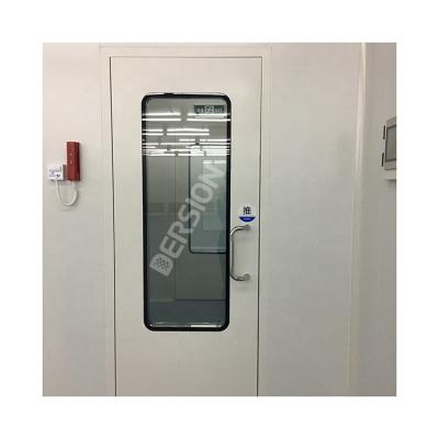 China Large Window Door Magnetic Clear Interlock Glass Door Clean Standard Dersion Door Supplier for sale