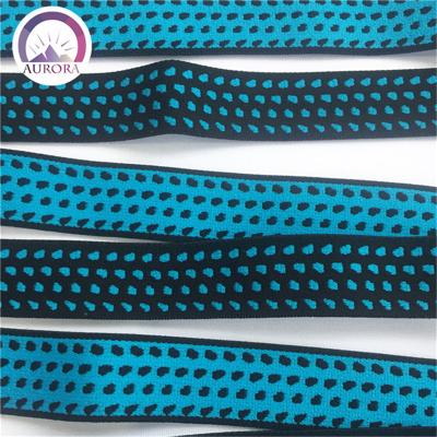 China Wholesale Viable Jacquard Non Slip Woven Elastic Band for sale