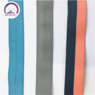 China Polyester Sustainable Sport Elastic Trimming Band For Sports Bra for sale