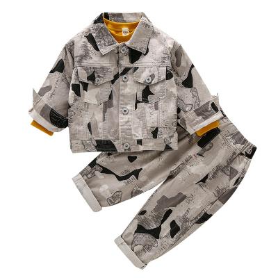 China DRXBNZ2007B407 Fashion Boys Dressing Sets New Arrival Casual Wholesale Kids Clothes Set Smart Kids Dressing Set for sale