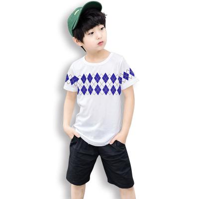 China DR180106BG006 Amazon Ebay Selling Baby Clothes Boy Clothes Boutique T-shirt Fabric Wholesale Hot Breathable Kids T-shirt Cheap Kids T-shirt for sale