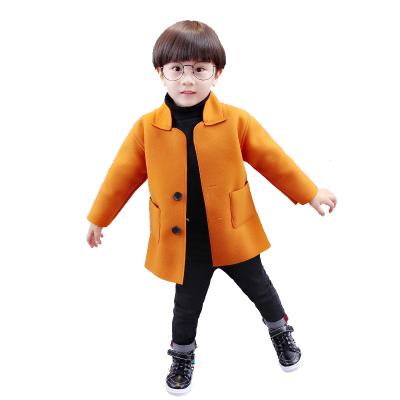 China Sustainable High Quality DRLEBE1807B13 Children Winter Coats Wholesale Boy Long Winter Coat For Kids Wears for sale