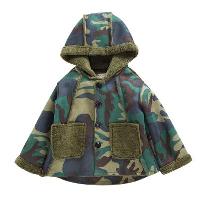 China Boy's Camouflage Suede Jacket DR1810LEBEB008 Wholesale Boy's Camouflage Suede Jacket for sale