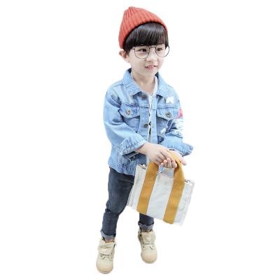 China 2018 New Arrival DRNNNN1807B8351 Sustainable Autumn Denim Kids Overcoat Boy Coat for sale