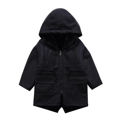 China 2018 New Children's Winter Hooded Clothing QUICK DRY Overcoat Fur Winter Jacket Boys for sale