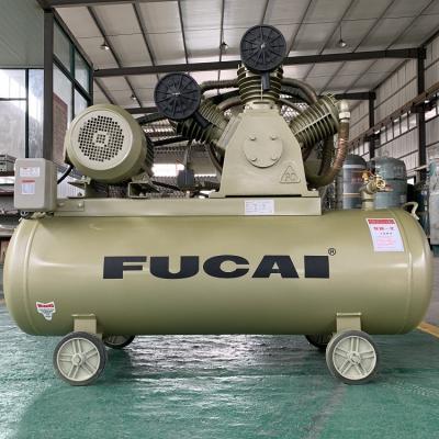 China FUCAI Oil Free 3 Stage AC Piston Air Compressor 500l Oil Free Tank for sale