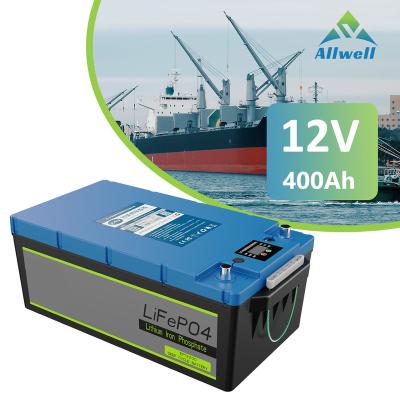 China Home Appliances Smart Bms Protect Boats 12v 400ah Lithium Power Lifepo4 Lithium Iron Phosphate Battery Pack for sale