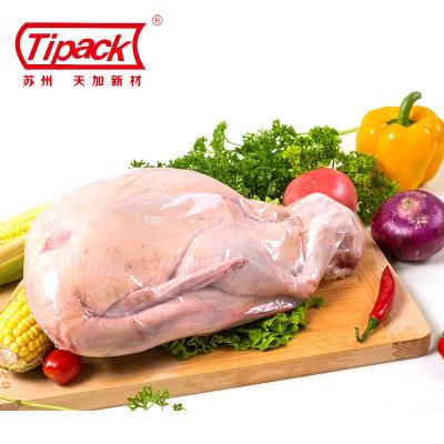 China High Food Barrier PVDC/PE Poultry Vacuum Shrink Film Bags Wrap Chicken For Fresh Red Meat for sale