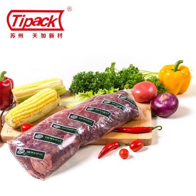 China Food PVDC/PE Heat Vacuum Shrink Wrap Bags Film Packaging Fresh Frozen Meat For Home Use for sale