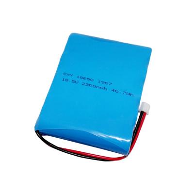 China Long Cycle Life Big Supply Best Price 18650-5S 18.5V 2200mAh 40.7Wh Rechargeable Lithium Battery Pack for sale