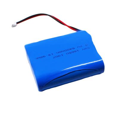 China Popular 3P Li Ion Lithium Battery 18650 Rechargeable Toys Pack 3.7V 5400mAh for sale