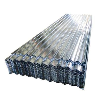 China Construction Roof Corrugated Steel Sheet with Galvanized Coating in 600-1250mm Width zu verkaufen