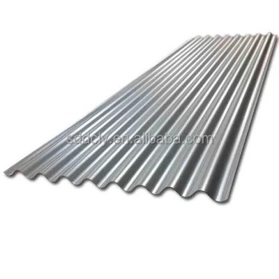 China Regular Spangle Galvanised Corrugated Sheet Gi Steel Iron Profile Roofing for sale