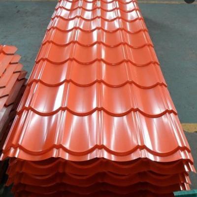 China Customization Corrugated PPGI / PPGL Steel Roofing Sheet Colour Coated for sale