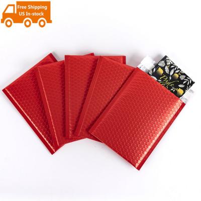 China Shock resistance (7 day delivery) in stock mailing postage foil padded bags for transparent fabric mailing for sale