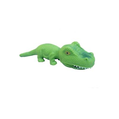 China 2022 New TPR Dinosaur Toy Soft Rubber Animal Stress Relief Material Eco-friendly Stretchy Toy for sale