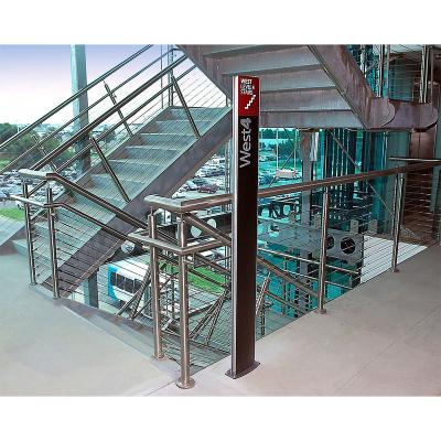 China Modern Stainless Steel One-Stop Cable Fencing Wire Balcony Fence for sale