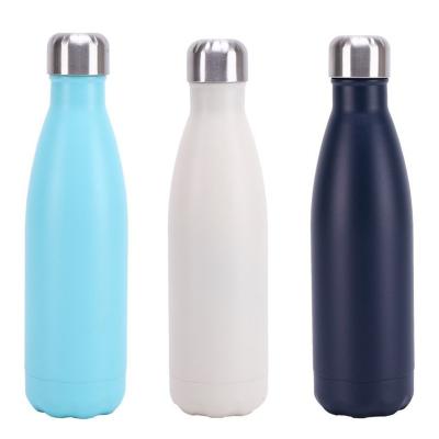 China 500ml PORTABLE Wholesale Wall Painting Stainless Steel Double Wall Powder Cola Bottle With Lid Insulated Flask Cola Water Bottles for sale