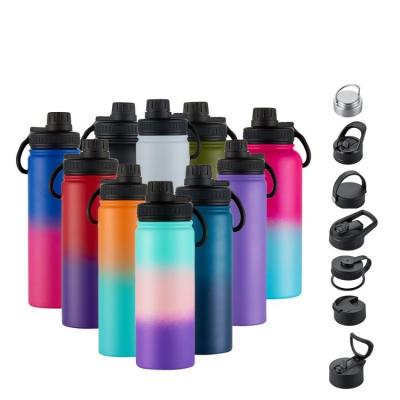 China PORTABLE Wholesale Border Direct Stainless Steel 304 Vacuum Cup Supply 22oz Space Protection Fitness Cold Kettle for sale