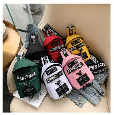 China Street Multifunctional Fashion Hip Hop Style Men's Unisex Chest Bags Hip Pop Shoulder Casual Bag Singer Sling Custom Logo for sale